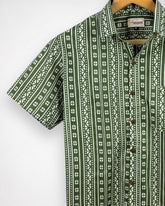 Jungle Grid – Half Sleeve Cotton Shirt - Jaipuri Crown